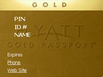 Hyatt Gold Passport.