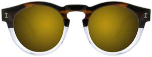Illesteva Thassia for Illesteva World Cup Collection Men's Sunglasses: US$190.