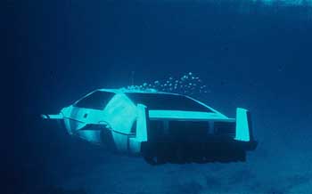 The Lotus Esprit S1 submarine car from the film is The Spy Who Loved Me (1977).
