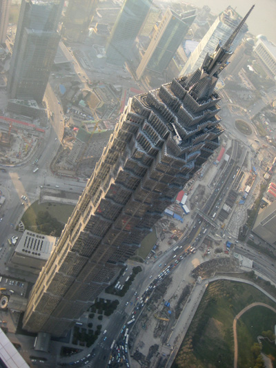 Jin Mao Tower, 88 Century Avenue, Pudong District, Shanghai 200121, China.