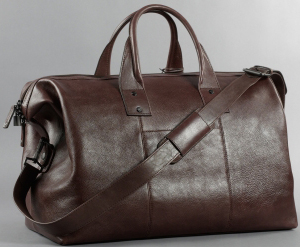Kenneth Cole Roma Leather Satchel Duffle Bag: US$395.