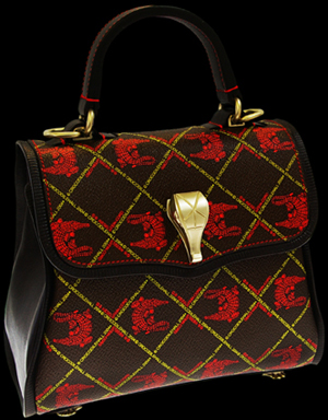 Kieselstein-Cord Crocodilehall Soft Trophy Small handbag.