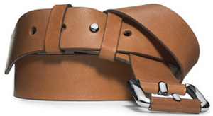 Michael Kors Leather Skinny women's belt: US$395.