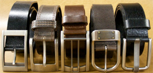 Landes men's belts.