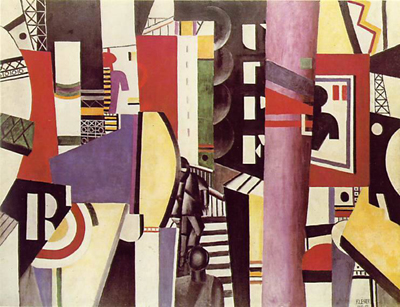 The City (1919) by Fernand Léger.