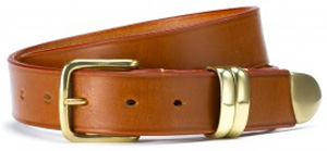 New & Lingwood Tan men's leather belt: £95.