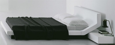 Porro Lipla Double Bed designed by Jean Marie Massaud.