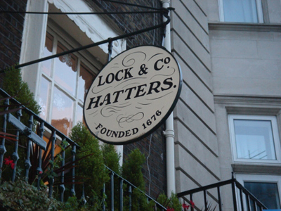 Lock & Co. Hatters, 6 St James's St, London SW1A 1EF, England, U.K.