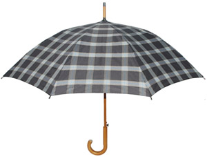 London Fog Signature Black Classic Umbrella: US$40.