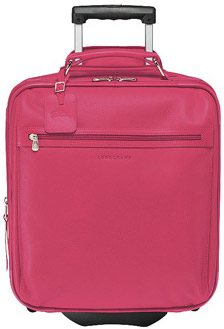 Longchamp Veau Foulonné Women's Suitcase with Wheels: US$1,505.