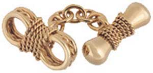 Longmire Nautical knots cufflinks: £2,940.