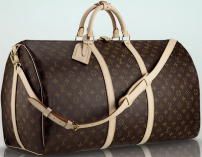 Louis Vuitton Keepall Bandoulière 60 softsided travel bag: US$2,220.