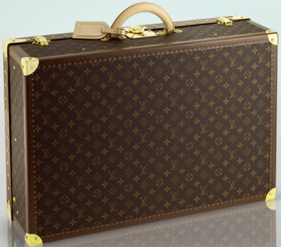 Louis Vuitton Alzer 70 hardsided suitcase: US$9,000.