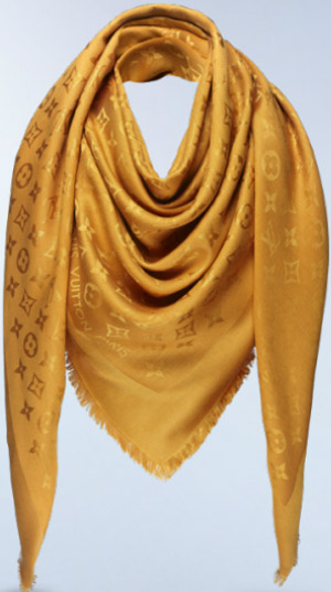 Louis Vuitton women's monogram shawl.