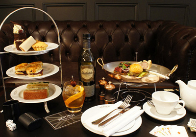 Afternoon Tea at The Mandeville Hotel, Marylebone Village, Mandeville Place, London W1U 2BE, England, U.K.