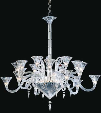Baccarat Mille Nuits Chandalier 12 Lights.