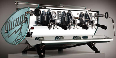 Mirage Triplette Classic espresso machine.