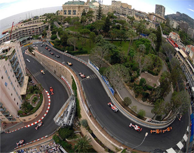 Monaco Grand Prix (Mirabeau haute & bas turns).