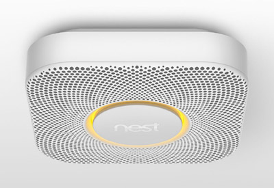Nest Protect smoke and CO alarm.