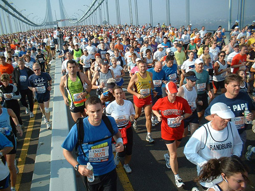 World's largest marathon: New York City Marathon.
