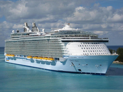 MS Oasis of the Seas - world's largest passenger ship.