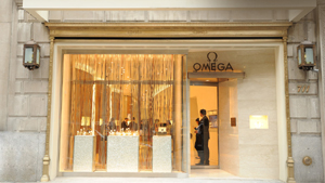Omega Boutique, 711 Fifth Avenue, New York City, 10022 New York.
