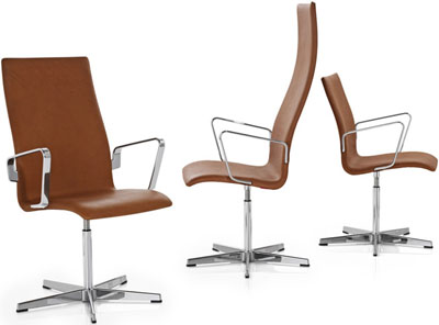 Arne Jacobsen: Oxford chairs.