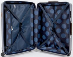 Paul Smith Luggage - Medium Navy Steamer Trolley Suitcase: €759.