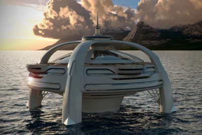 Project Utopia presented by BMT Nigel Gee and Yacht Island Design.