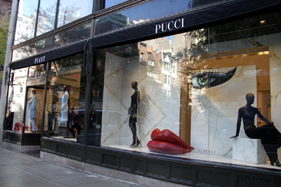 Emilio Pucci Flagship Store in Madison Avenue.