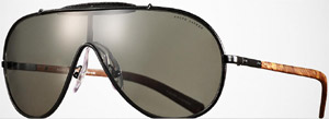 Polo Ralph Lauren Auto Aviator Shield Men's Sunglasses: US$260.