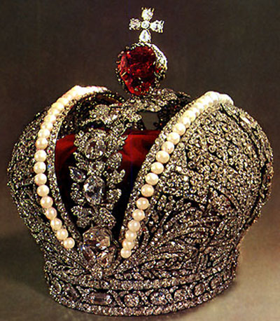 The Great Imperial Crown for the coronation of Catherine the Great in 1762.