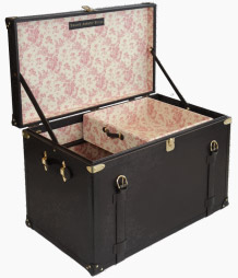 Swaine Adeney Brigg bespoke Life Time trunk and chest: £10,500.