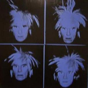 Self Portrait (1966) by Andy Warhol.