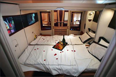 Singapore Airlines Suite - 'A world of your own'.