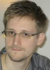 American whistleblower Edward Snowden.