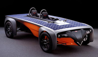 Solar vehicle.