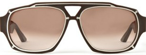 Stone Island Double Rim Sunglasses in Brown: £220.