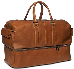 Suitsupply Light Brown Large Holdall: €399.