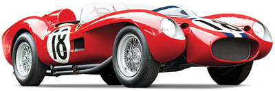 World's most expensive Ferrari: US$16,390,000 - 1957 Ferrari 250 Testa Rossa.