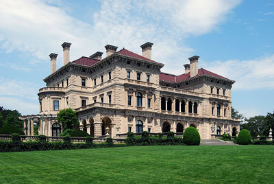 The largest of the Preservation Society's mansions: The Breakers, 44 Ochre Point Avenue, Newport, RI 02840, U.S.A.