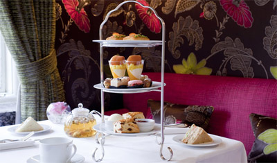 Afternoon Tea at The Capital hotel, 22-24 Basil St, Knightsbridge, London SW3 1AT, England, U.K.