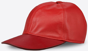 Valentino Garavani Rouge Absolute Signature customizable baseball cap: US$545.