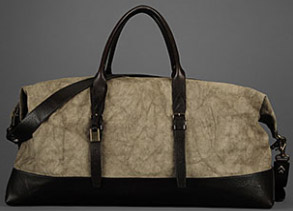 John Varvatos Men's Techno Linen Bag: US$1,495.