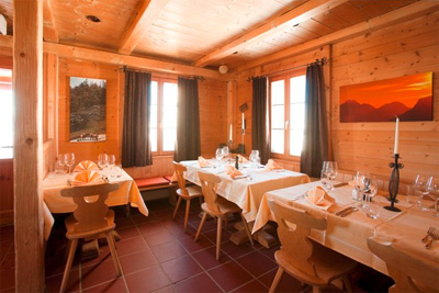 Restaurant at Villa Lyss, CH-7503 Samedan.