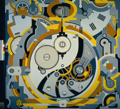 Watch (1925) by Gerald Murphy at Dallas Museum of Art.
