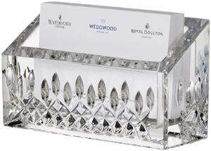Waterford Lismore Essence Business Card Holder: US$100.