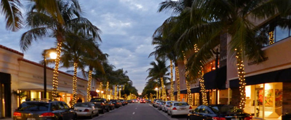 Worth Avenue, Palm Beach, Florida.