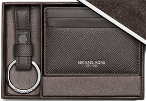 Michael Kors Keychain and Card Case Set: US$88.