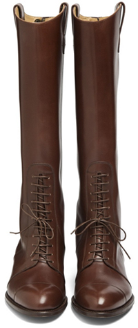 Paul Stuart Women's Brown Leather Boots: US$868.